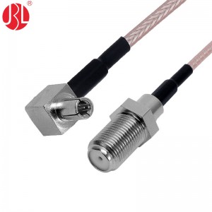 F-TS9-JW-RG316 Type F Female Connector to TS9 Male Connector Cable