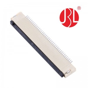 FPC-0.5G-WTX-nP-H1.2 Flip Lock FPC Connector 0.5mm Pitch Height SMT Right Angle