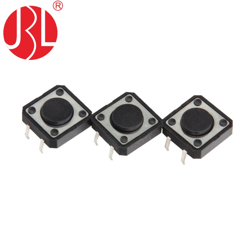 TC-00121 12x12 мм Тактильный переключатель DIP через отверстие DC12V 0.05A