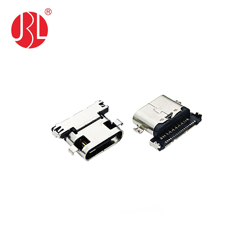 USB-31S-F-08A USB Type C 24Pin SMD Board Edge USB-C Гнездовой разъем