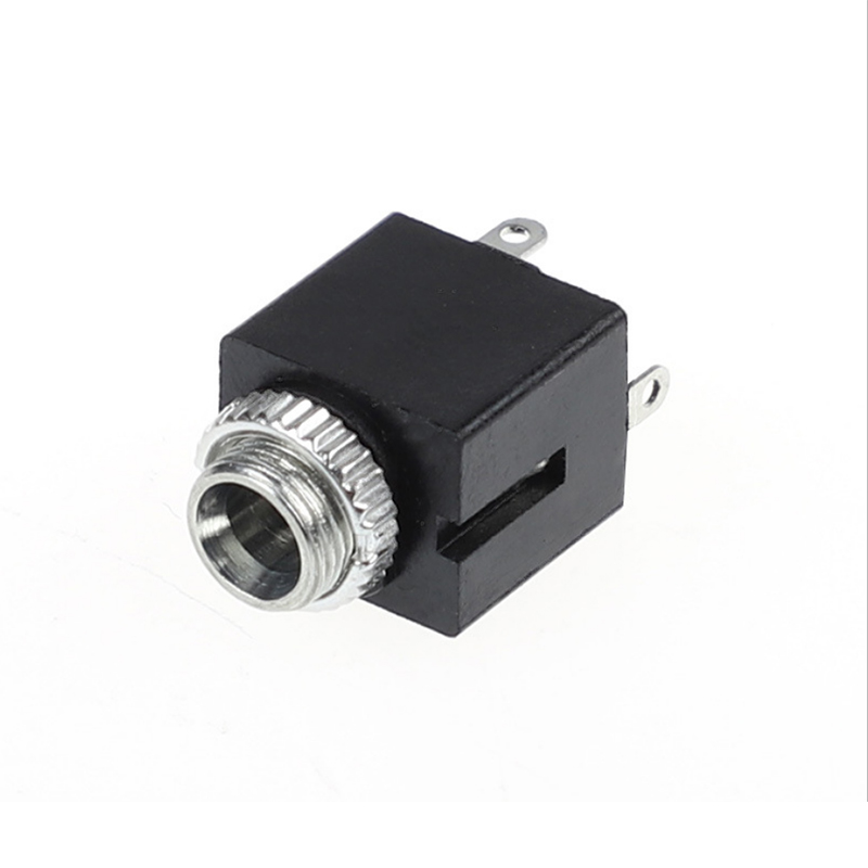 3,5-mm-Audiobuchse 3-poliger Schalttafeleinbau DC12V 1A Stereo-Klinkenbuchse PJ-301CM