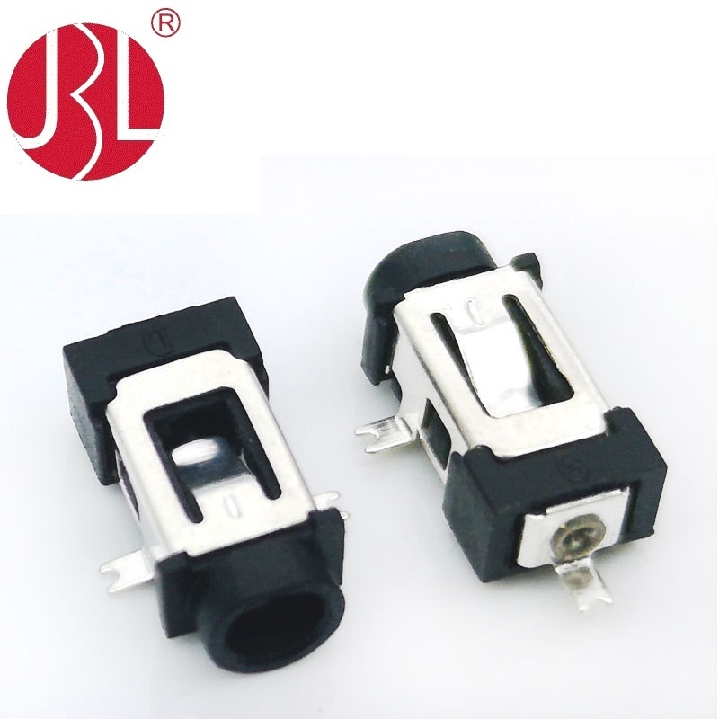 DC-058 SMT Type mâle DC Power Jack connecteur prise DC 30V 0.5A angle droit SMT 5,000 Cycles Durée de vie