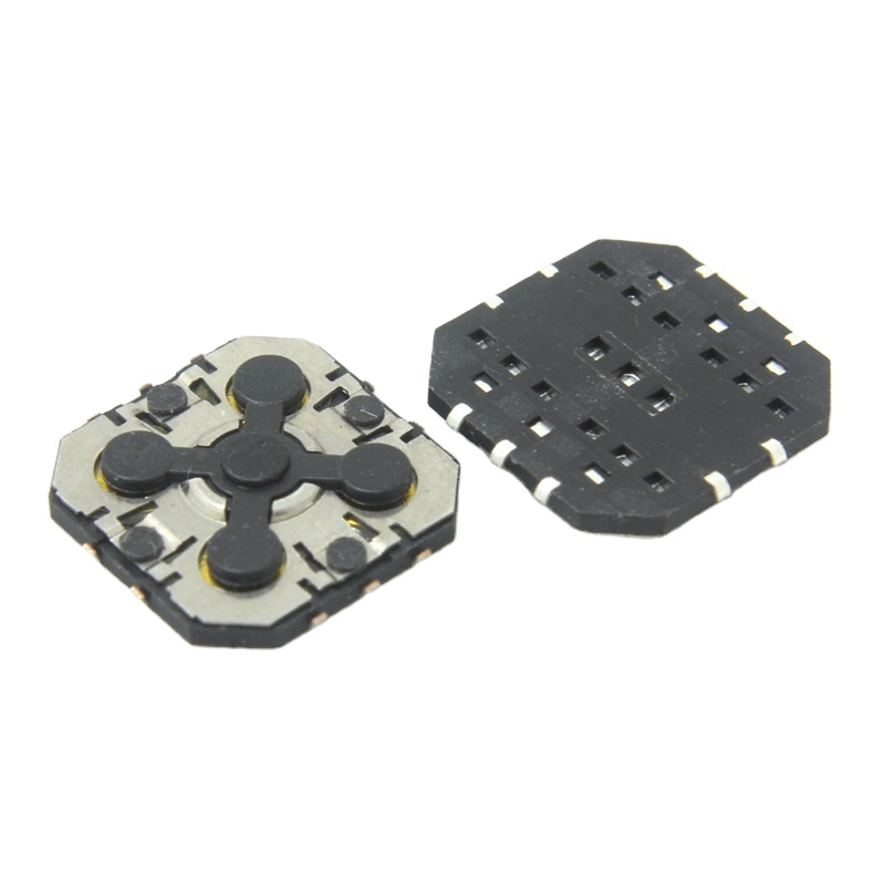 EVQ-Q3AA15 Chave de navegação Joystick DC12V 0,05A SMD Chave direcional de 4 vias EVQQ3AA15 JS1300AQ TT5-VT/R TS-1503