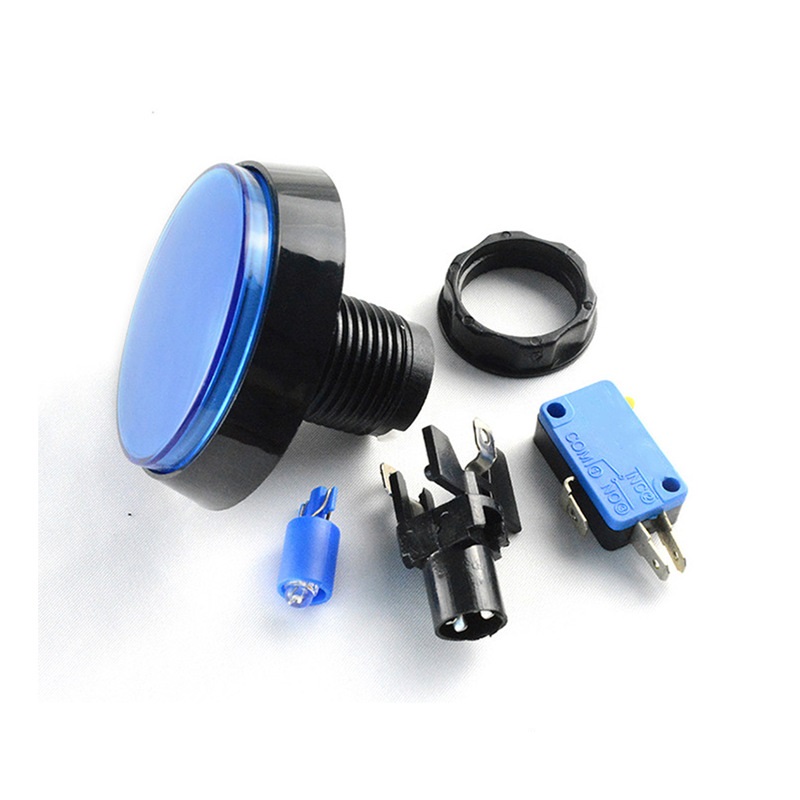PL-A60-XXX 60MM bevel button with light self-reset machinegame machine button parking led push switch button
