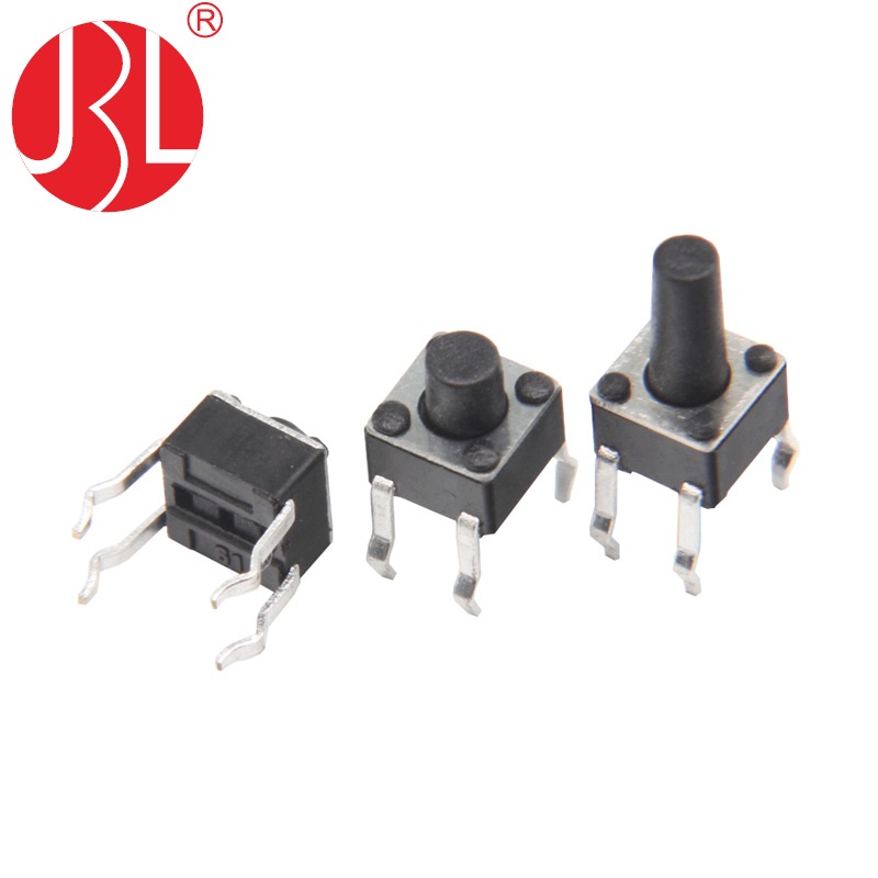 TC-00204 4,5 mm x 4,5 mm taktiler Schalter vertikaler DIP-Typ mit 4 Anschlüssen PTS645SH95-2