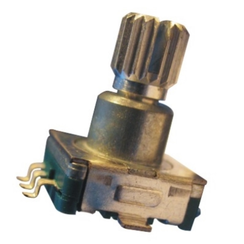 EC1101CX2W1 encoder code switch normally position with push button switch 8.5- 12.5mm SMD 5pins vertical SMT type