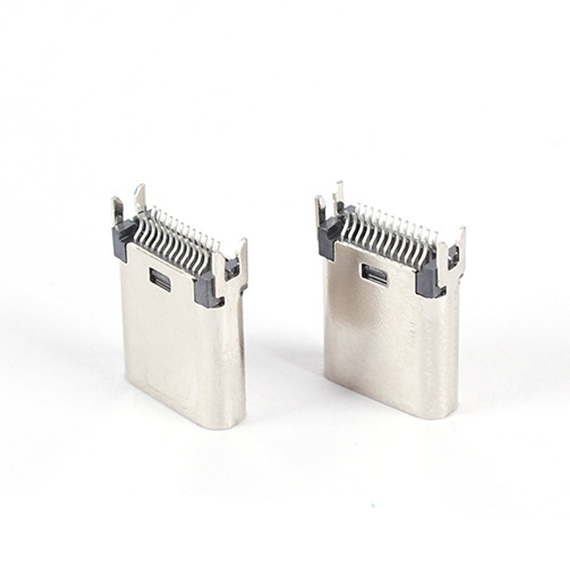 USB-31S-F-01 Board Edge USB Type C Receptacle 24Pin USB-C Female connector