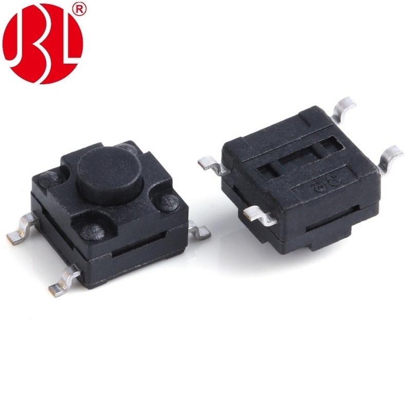TS-06108 IP67 Waterproof Tactile Switch 6.1×6.1mm Surface Mount DC12V 0.05A