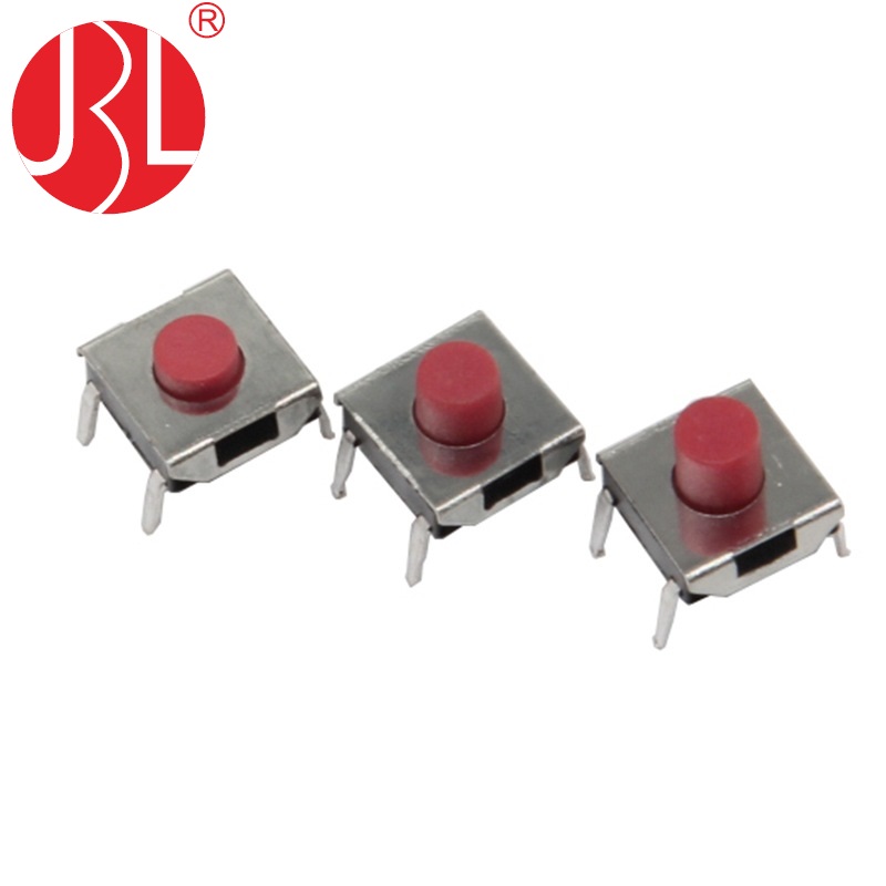 TS-1157A 6.3×6.2×3.8mm off-momentary tactile switch vertical DIP type with 4 terminals DC 12V 0.05A TS-7.0-100