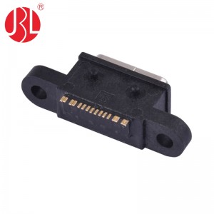 USB-20C-F-01EF02 IPX8 Waterproof USB Type C 2.0 16 Position SMD