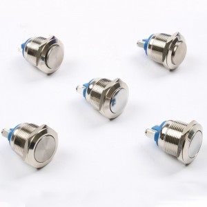 JBL16G-Q0 Dome Anti Vandal Switch 16mm Screw Terminals