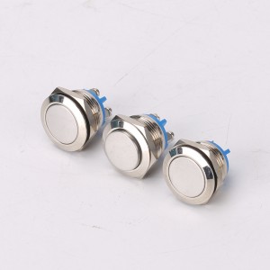 JBL19G-G0 19mm High Head Anti Vandal Switch Screw Terminals