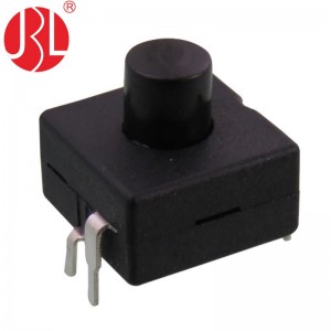 JBL6-1301 On-On-Off Push Button Switch 12x12mm Through Hole DIP Vertical