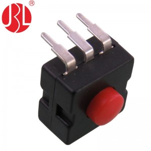 JBL8F-1305 On On Off Push Button Switch SPDP Through Hole