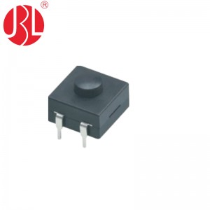 JBL6-1401 On On Off Pushbutton Switch 12x12mm 4Pin DIP Through Hole