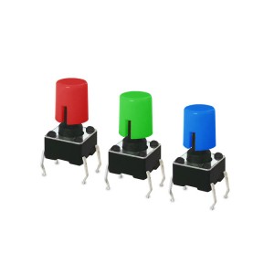 JBLA30 6x6mm Tactile Switch Cap Round