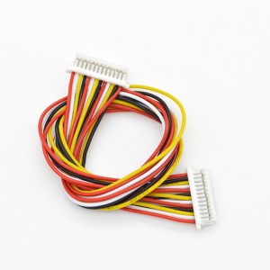 Kundenspezifische JST SH 1,0-mm-Raster-Steckverbinder-Kabelbaum-Kabelbaugruppe