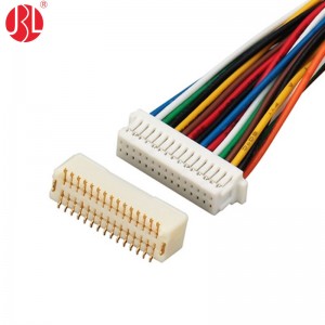 Custom JST SHD 1.0mm Pitch Connector Wire Harness Cable Assembly