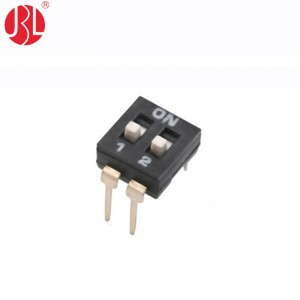 KI-nP 2.54mm Pitch DIP Switch Through Hole