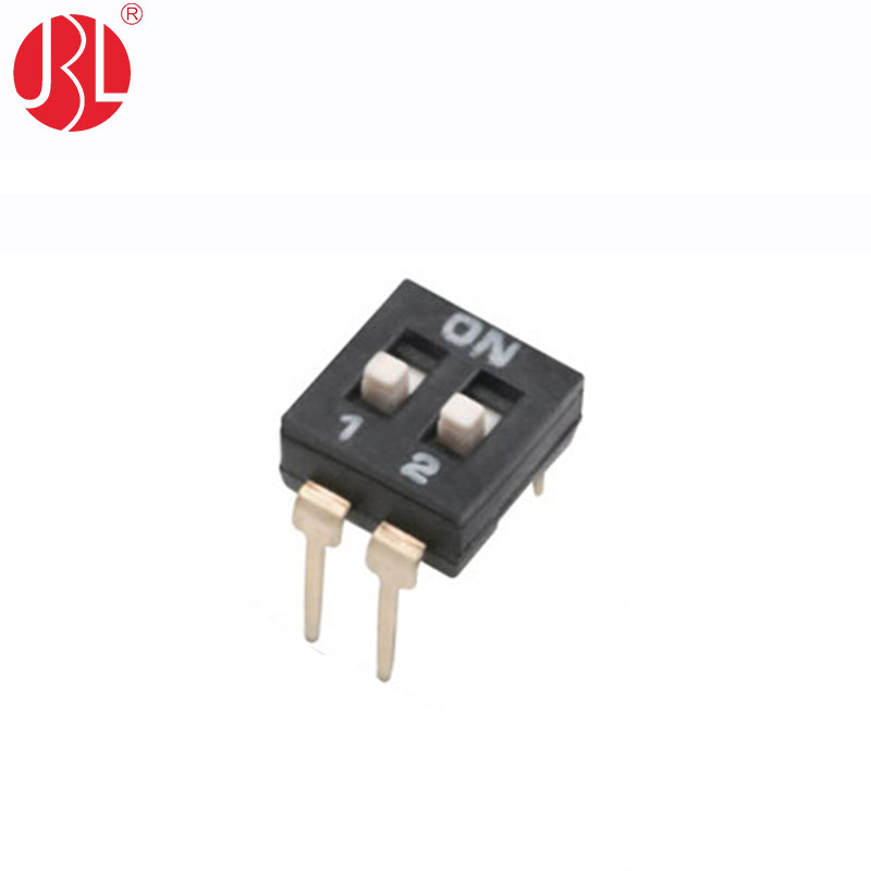 2pin DIP Switch 2.54mm Pitch Through Hole