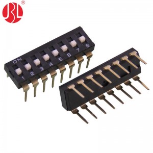 KI-nP 2.54mm Pitch DIP Switch Through Hole