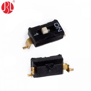 KM-nP 2.54mm Pitch DIP Switch Surface Mount