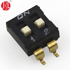 KM-nP 2.54mm Pitch DIP Switch Surface Mount