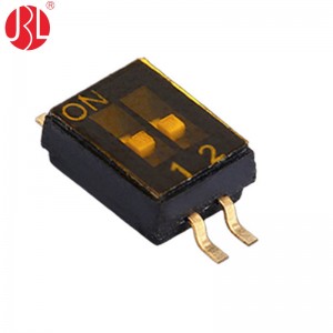 KS-nP 1.27mm Pitch DIP Switch Surace Mount