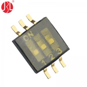 KS-nP 1.27mm Pitch DIP Switch Surace Mount