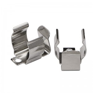 KST-BC-50-NI Nickel Plated AAAA Battery Clip SMT