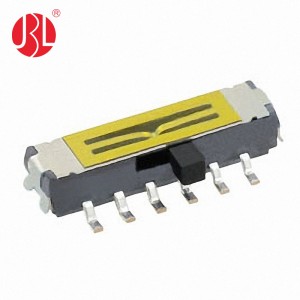 MK-42D20 Mini Slide Switch 4P2T SMT Right Angle