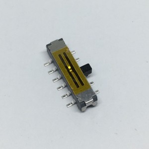 MK-42D20 Mini Slide Switch 4P2T SMT Right Angle