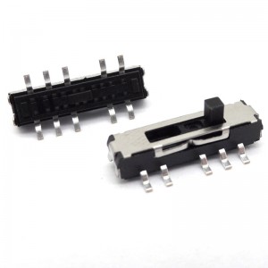 MS-24D20 2P4T Mini Slide Switch SMT Vertical