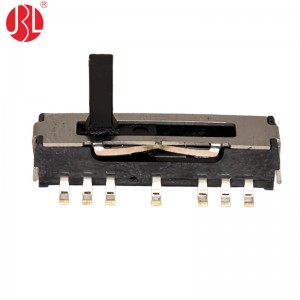 MS-26D01 2P6T Mini Slide Switch Surface Mount