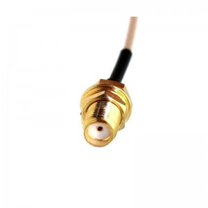 SMA-F-RG178-L127N RF Connector Cable Assembly Coaxial SMA to Cable RG178