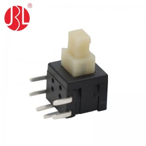 PB-22E60C 5.8*5.8mm Pushbutton Switch DPDT Through Hole Right Angle