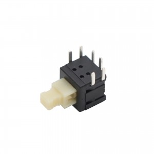 PB-22E60C 5.8*5.8mm Pushbutton Switch DPDT Through Hole Right Angle