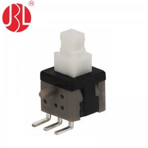 PB-22E60E 5.8×5.8 mm Push Button Switch DPDT THT Hole Right Angle