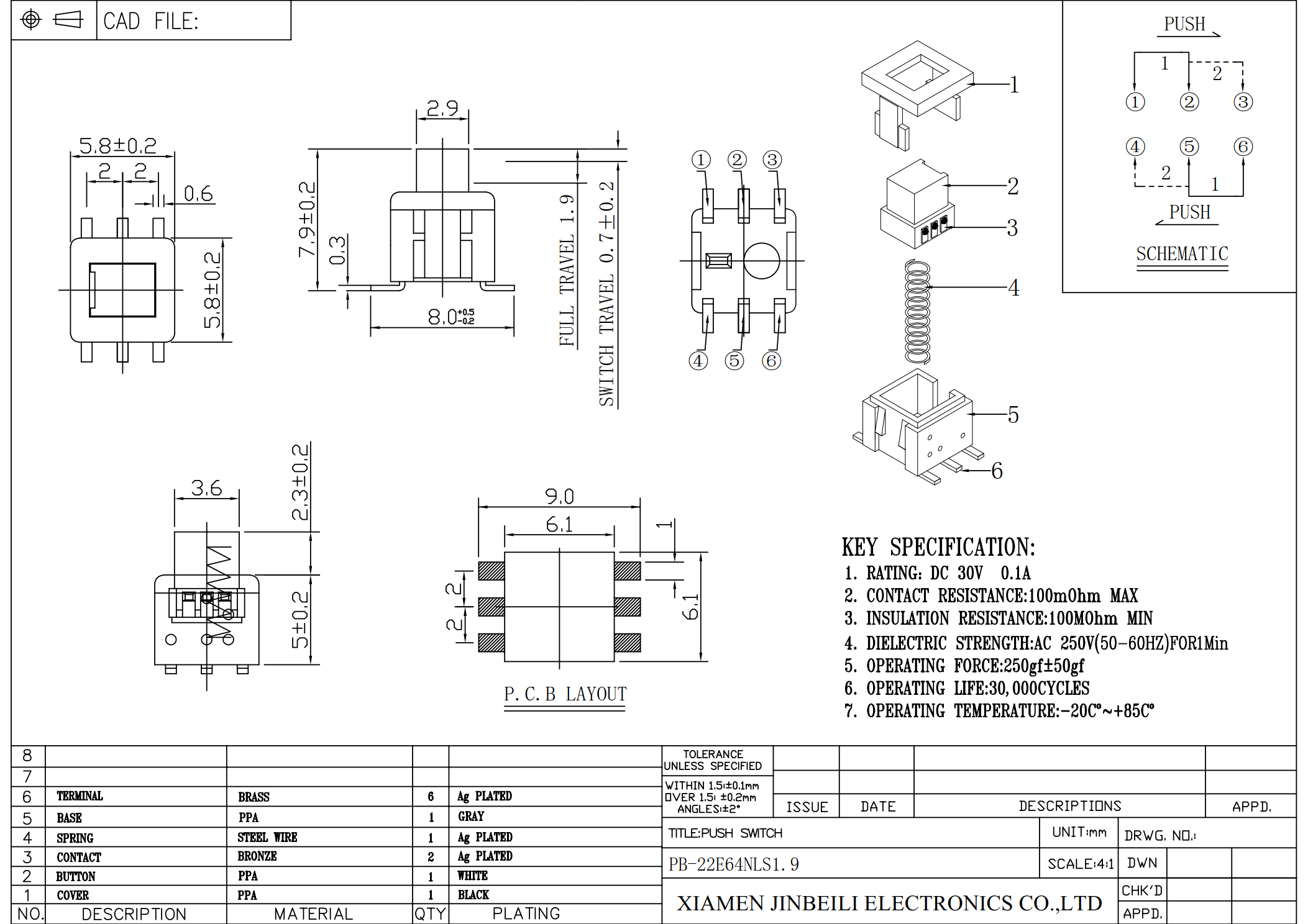 PB-22E64NLS1.9