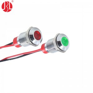 PBM-08L 8mm Pre-wired LED Indicator Panel Mount