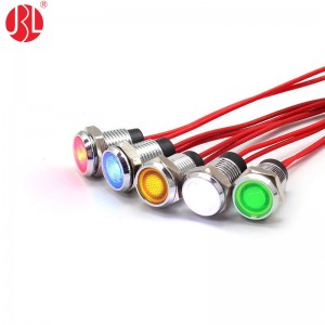 PBM-08L 8mm Pre-wired LED Indicator Panel Mount