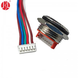 PBM-16C1-E-01 Low Profile 16mm Push Button Switch Right Angle