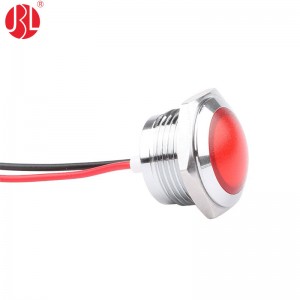 PBM-16L Pre-wired LED Indicator 16mm Panel Mount