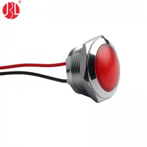PBM-19L 19mm Pre-Wired LED Indicator Panel Mount