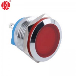 PBM-19L-P1 19mm LED Indicator Solder Terminals