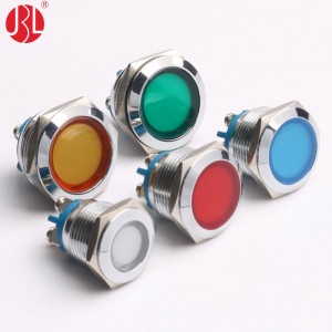 PBM-22L-P0 22mm LED Indicator Screw Terminals