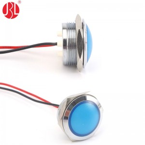 PBM-22L 22mm Pre-Wired LED Indicator Panel Mount