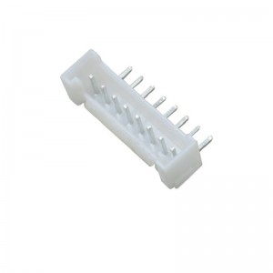 PHB2.0mm Board to wire connector with lock right angle through hole DIP