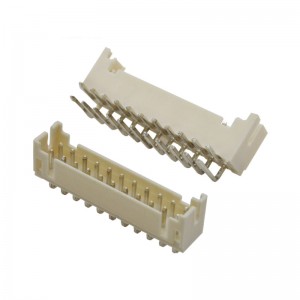 PHD2.0 wire to board connector double rows through hole right angle DIP