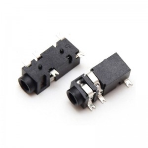 PJ-208D Аудиоразъем 2,5 мм SMD 5Pin DC12V 1A Прямоугольный стереоразъем SJ2-25913D-SMT-TR